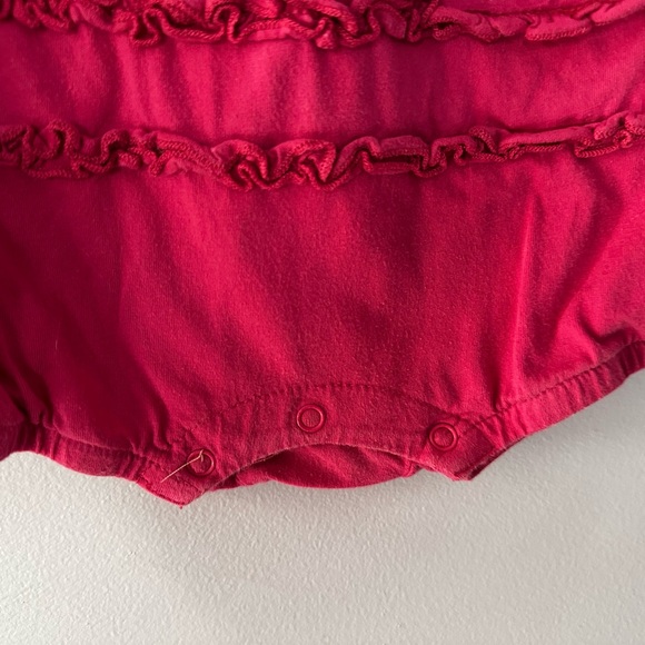 Toffee Apple Pink Ruffle Princess Frog Bodysuit Size 12M - Picture 3 of 11
